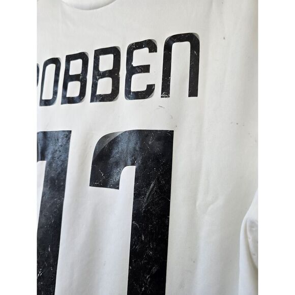 Real Madrid 08/09 Robben #11 Jersey Adidas Bwin – Y2K Vintage Football Shirt S - Picture 6 of 11